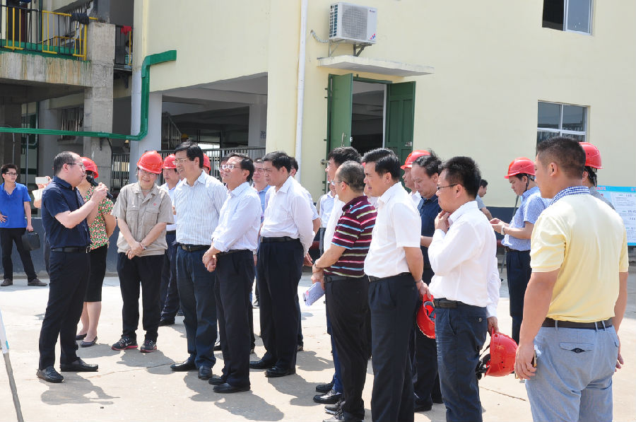 玉林市委書記莫恭明、市長蘇海棠率領(lǐng)四大班子來廣西銀億調(diào)研