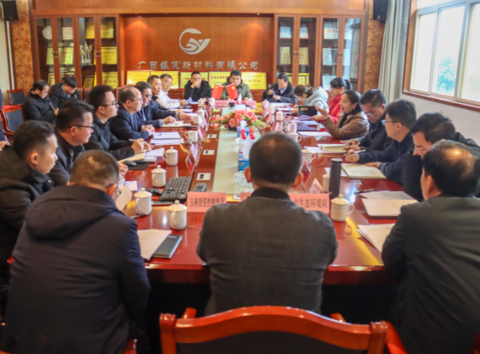 政企合力，共促發(fā)展|玉林市副市長(zhǎng)石紅艷到我司主持召開(kāi)專題研究會(huì)議